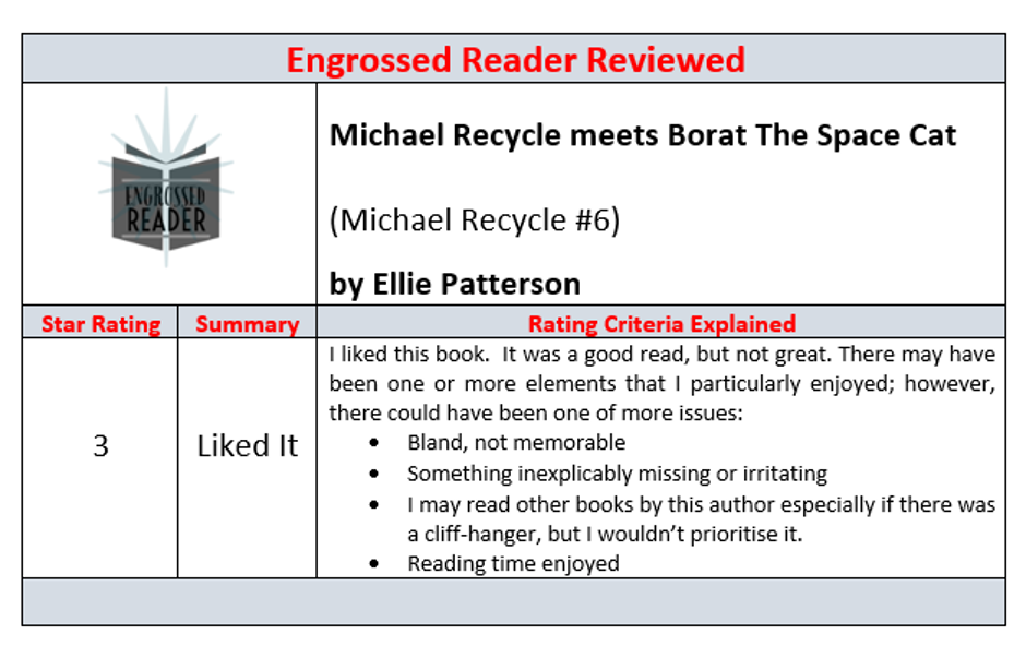 Michael Recycle, book 6 star rating